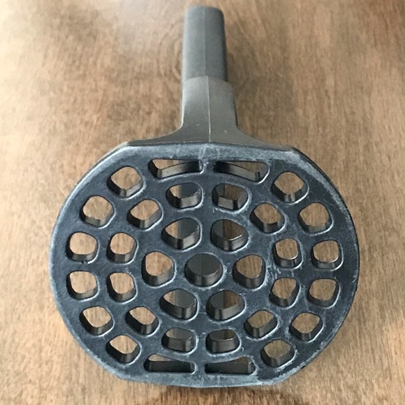 PAMPERED CHEF 9.5" BLACK NYLON POTATO VEGETABLE FRUIT MASHER #2317 - Picture 6 of 7